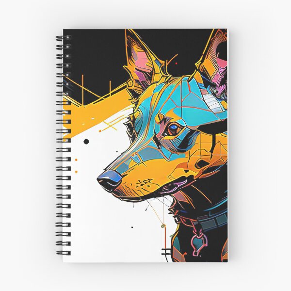 Item preview, Cyber Canine: A Futuristic Portrait of Man's Best Friend designed and sold by DavesDogShop.