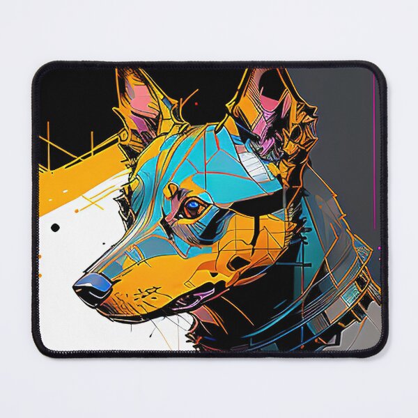 Item preview, Cyber Canine: A Futuristic Portrait of Man's Best Friend designed and sold by DavesDogShop.