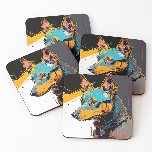 Item preview, Cyber Canine: A Futuristic Portrait of Man's Best Friend designed and sold by DavesDogShop.