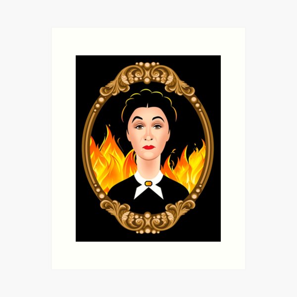 Mrs. Danvers Art Print