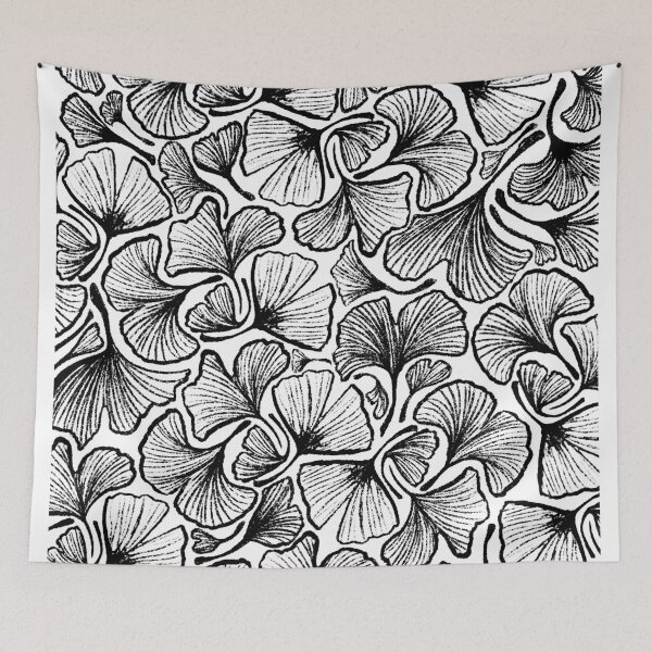 Item preview, Ginkgo (black) designed and sold by -Senaar-.
