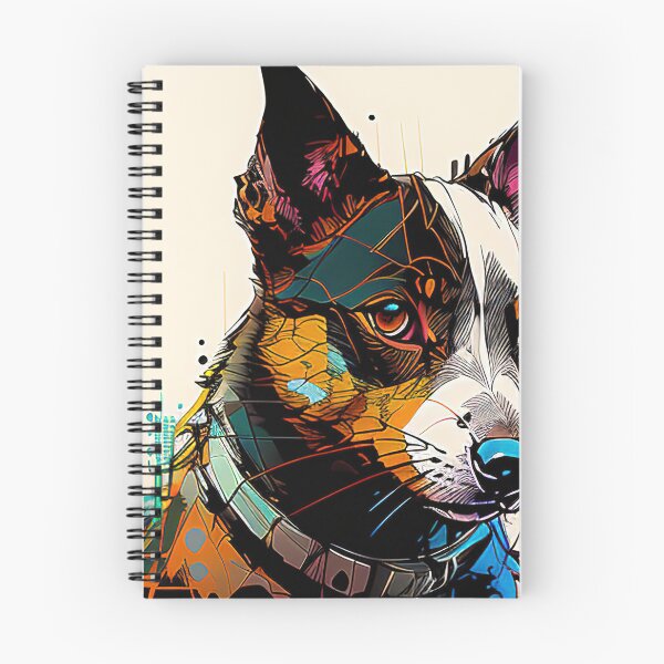 Item preview, Cyber Canine: A Futuristic Portrait of Man's Best Friend designed and sold by DavesDogShop.