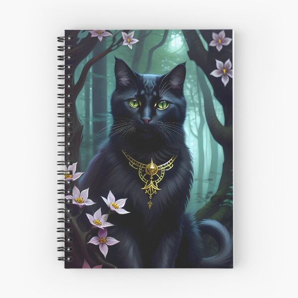 Item preview, Black Cat - Modern Digital Art designed and sold by Ai-michiart.