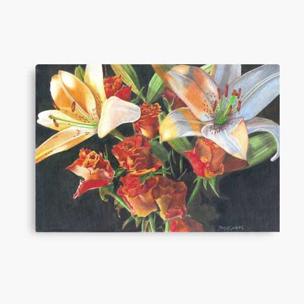 Joy's Morning Glory Canvas Print