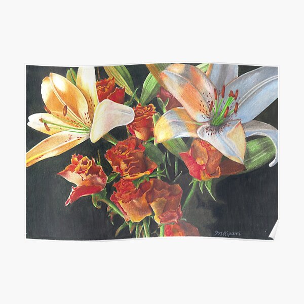 Joy's Morning Glory Poster