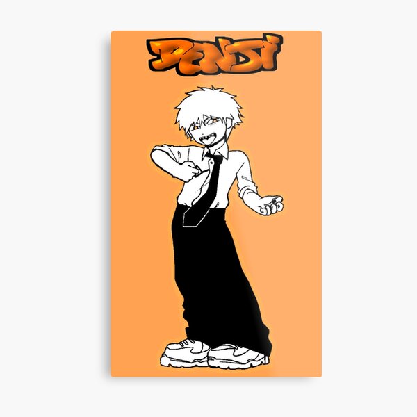 Chainsaw Man Denji Anime' Poster, picture, metal print, paint by ende  fitimtar