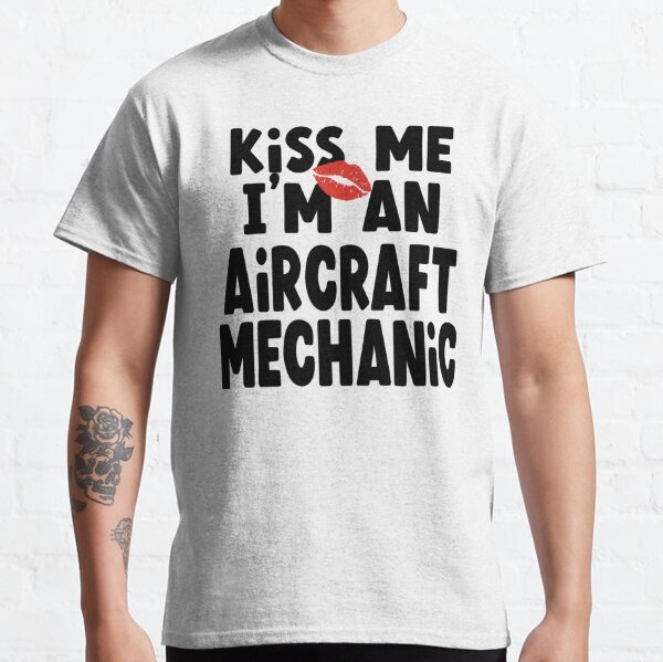 Military Aviation Career Aircraft funny Mechanic T-Shirt