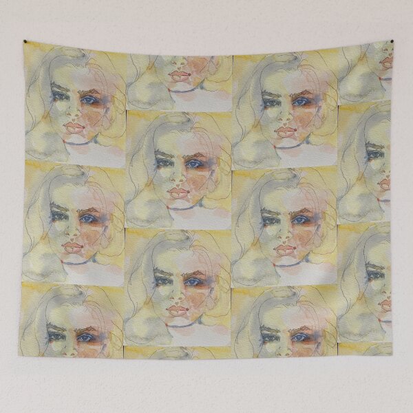 Item preview, Yellow Girl. Portrait in autumn colours  designed and sold by Cefercom.