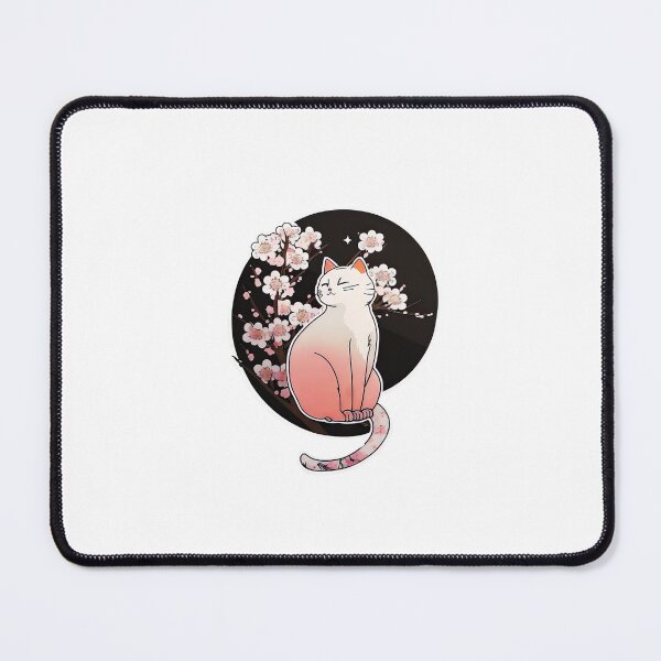 Item preview, Cat on a Sakura tree designed and sold by oudib.
