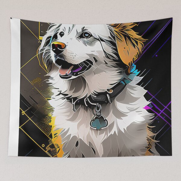Item preview, Cyber Canine: A Futuristic Portrait of Man's Best Friend designed and sold by DavesDogShop.