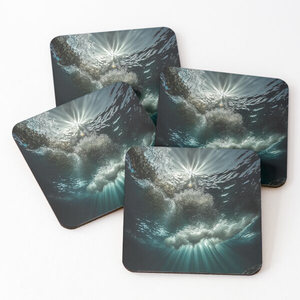 Item preview, Dark ocean underwater photography designed and sold by RK - Shop.
