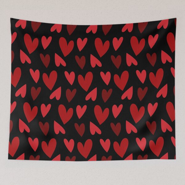 Item preview, heart pattern,red,pink designed and sold by cutecrazytshirt.