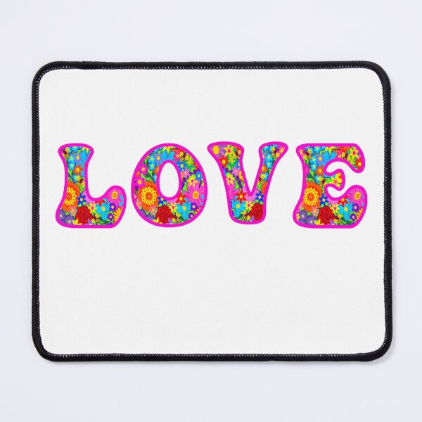 Item preview, Love Logo, sticker, Pink Flower Letter designed and sold by Vividality.