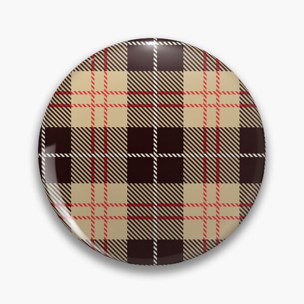 Item preview, Brown and Red Plaid Pattern designed and sold by blocfurn.