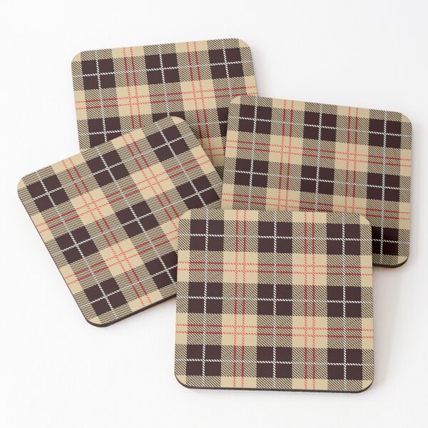 Item preview, Brown and Red Plaid Pattern designed and sold by blocfurn.