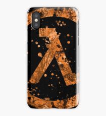 Half Life Splatter iPhone Case/Skin
