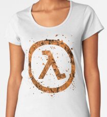 Half Life Splatter Women's Premium T-Shirt