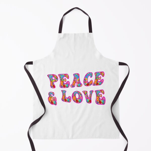 Item preview, Peace and Love Flower Power Logo, sticker, Pink Flower Letter designed and sold by Vividality.