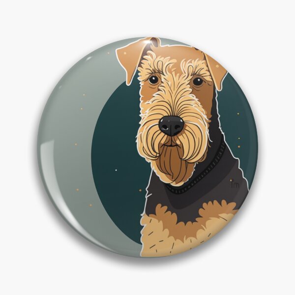 Item preview, Airedale Terrier 2 designed and sold by Raccoonidae.