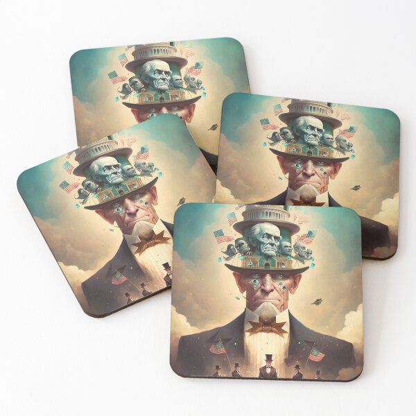 Item preview, A Dark Reflection on Presidents Day designed and sold by shieldsjohan.