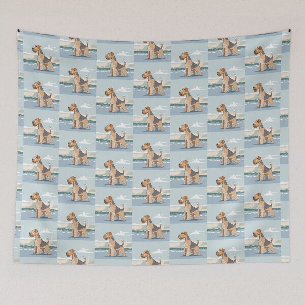 Item preview, Airedale Terrier 4 designed and sold by Raccoonidae.