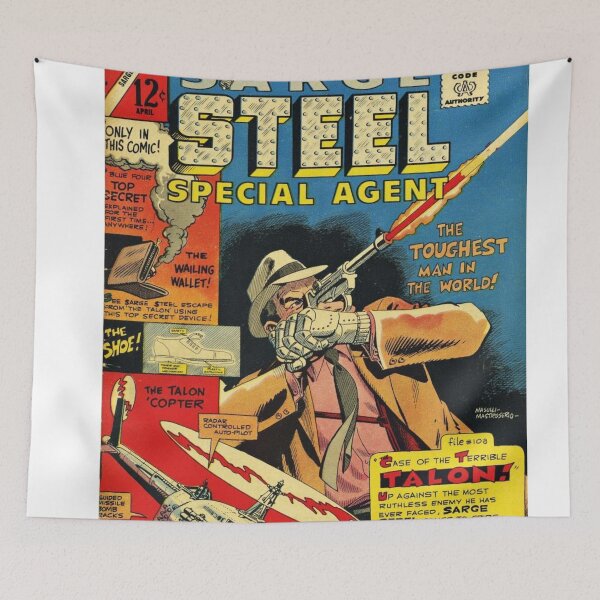 Item preview, SARGE STEEL Special Agent designed and sold by ForecastVSN.