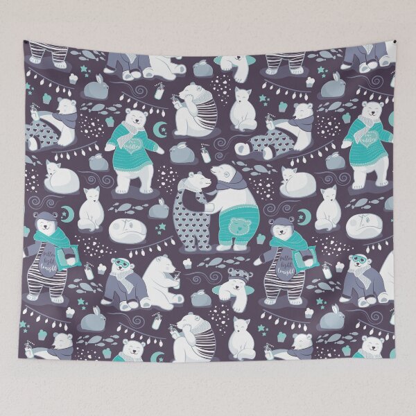 Item preview, Arctic bear pajamas party designed and sold by SelmaCardoso.
