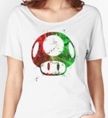 Super Mario Splatter Women's Relaxed Fit T-Shirt