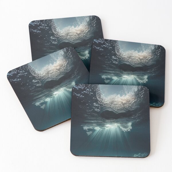 Item preview, Dramatic lighting under water photo designed and sold by RK - Shop.