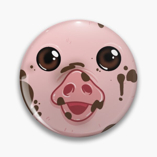 Item preview, Cute Pig Muddy Pig Piggy Kawaii Pig  designed and sold by OneOfTheWolves.