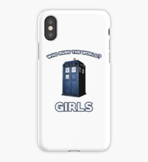 Who runs the world? Girls. iPhone Case/Skin