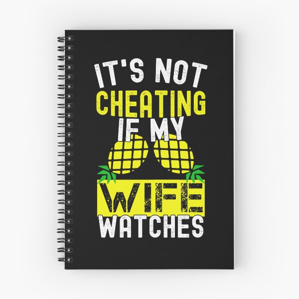 Item preview, It's Not Cheating If My Wife Watches Upside Down Pineapple Funny Swinger designed and sold by SharpThreadZ.
