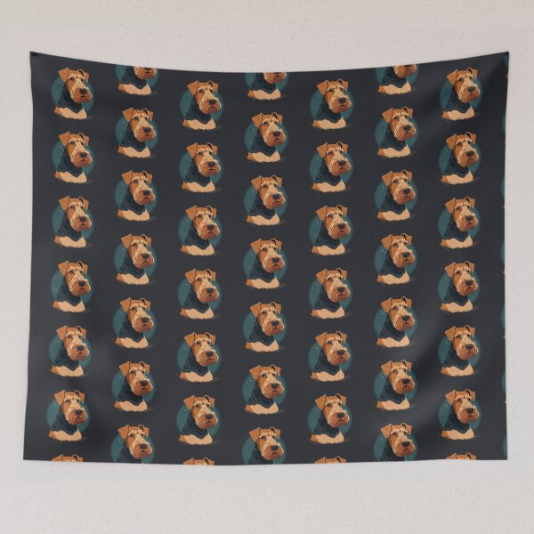 Item preview, Airedale Terrier 7 designed and sold by Raccoonidae.