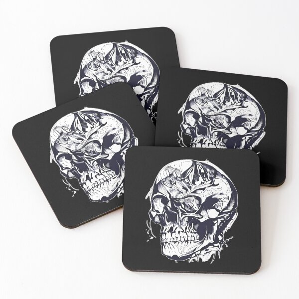 Item preview, Gothic skull doodle designed and sold by Goatonfire.