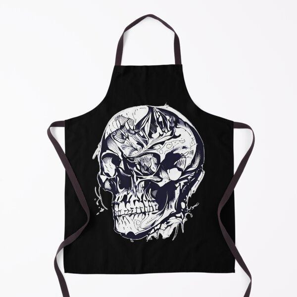 Item preview, Gothic skull doodle designed and sold by Goatonfire.