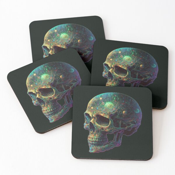 Item preview, Psychedelic Skull designed and sold by GenerationGems.
