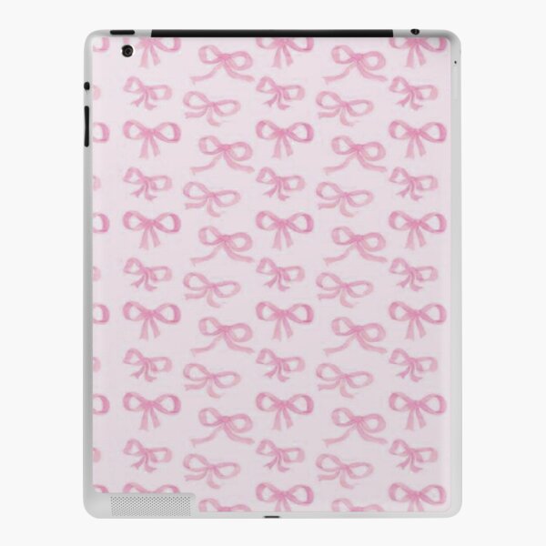 Pink bow ribbon coquette | iPad Case & Skin