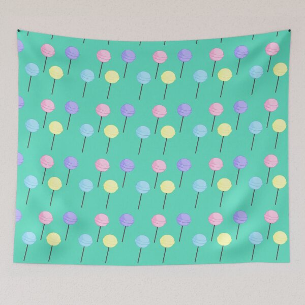 Item preview, pastel lollipops  SEA GREEN designed and sold by IndigosCorner.