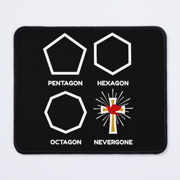 Item preview, Jesus Is Nevergone Funny Christian Geometry Meme designed and sold by OliviaGbyKyro.