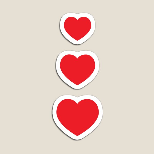 Item preview, Hearts sticker, Gifts. designed and sold by Rowbic.