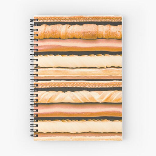 Item preview, French Pastries Pattern - Retro Version designed and sold by Woodchucky.
