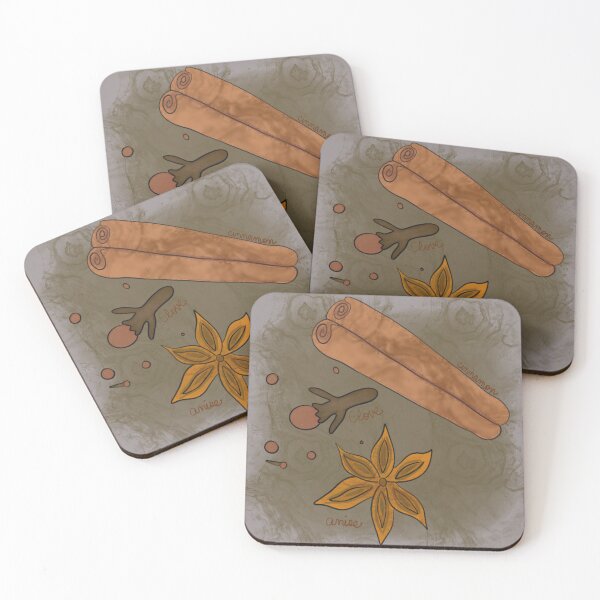 Item preview, Protection, Herbalism, Vintage, Clove, herbs, star, anise, cinnamon, herbs, ginger, glow, magic, herbalism, nature, gift, garlic designed and sold by Whateverboss.