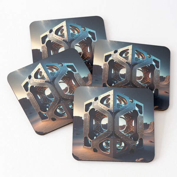Item preview, Quantumube - Geometric Art designed and sold by Transcendance.