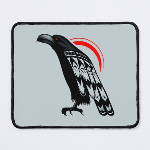 Item preview, Black Raven Pacific Northwest Art designed and sold by GrizzlyMountain.