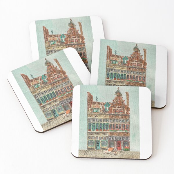 Item preview, Ghent building  designed and sold by Holmbergart.