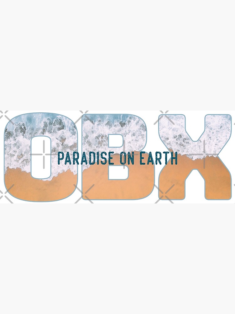 OBX Paradise on Earth, Outer Banks, Gift for Teen Girl Poster for Sale  by MadeWhimsy