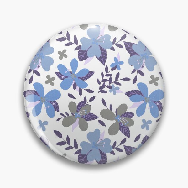 Item preview, Blue Romantic Flowers designed and sold by Ale's Art.