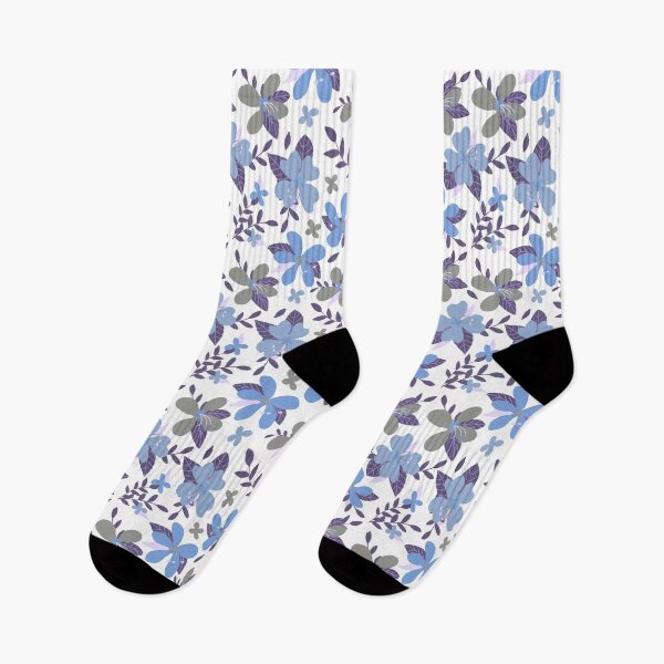 Item preview, Blue Romantic Flowers designed and sold by Ale's Art.