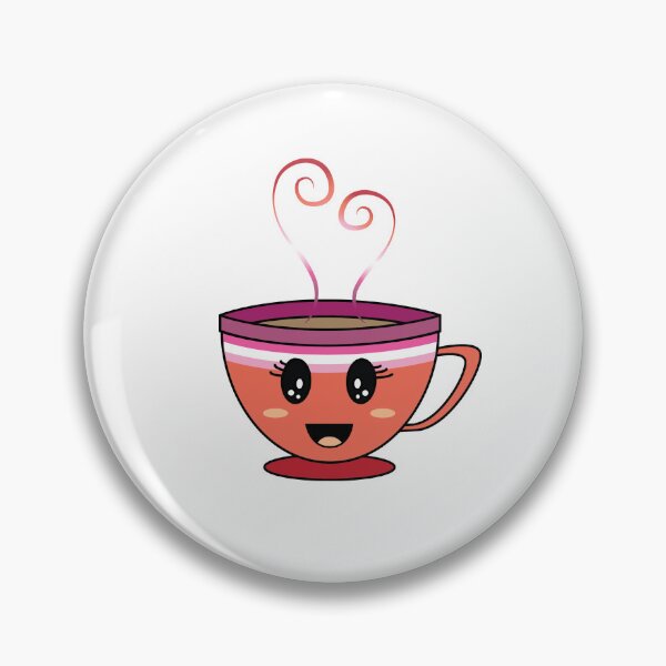 Item preview, Equalitea Lesbian Flag Pride w/ lashes designed and sold by qteapiecastle.