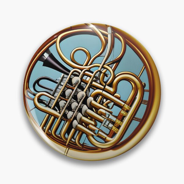 Item preview, French Horn (Styled) designed and sold by ArteTeoma.
